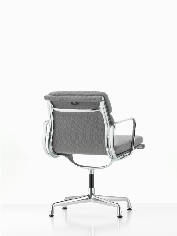 Vitra Aluminium Chair EA 208 fauteuil chroom Track 23