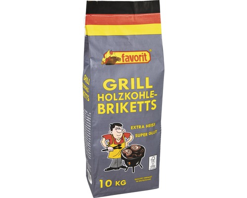 10 kg houtskoolbriketten geschikt om te grillen