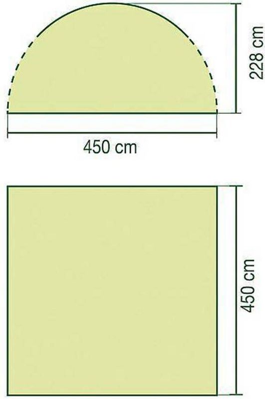 Coleman Event Shelter - Partytent - Groen/Grijs