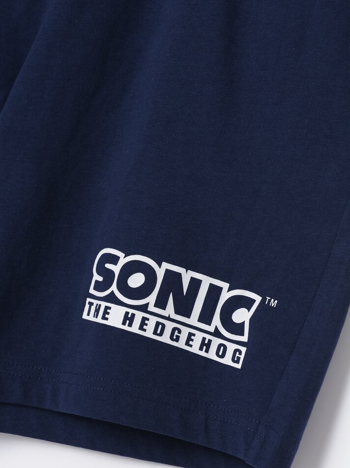 Conjunto de pijama com estampa do Sonic - Branco