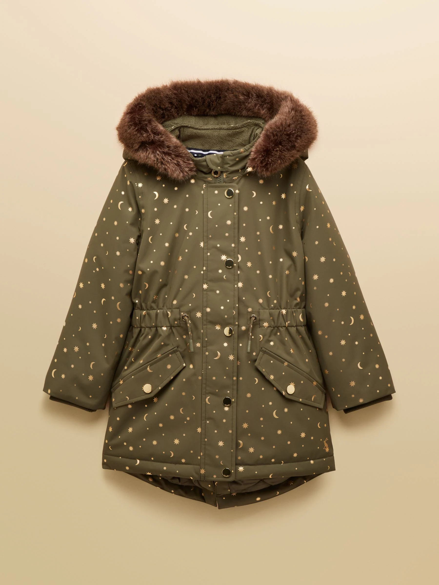 Kakigroen - Joules Alix waterdichte parka voor meisjes