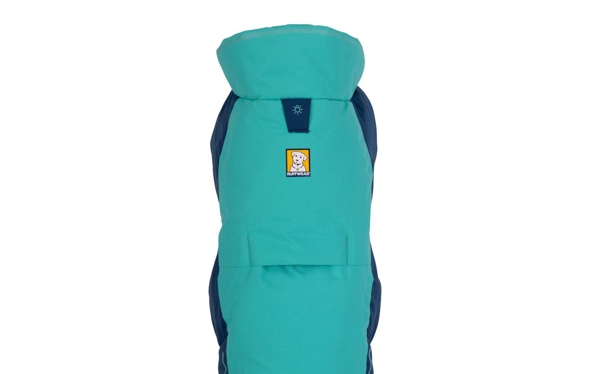 Wintermantel Vert, S, Aurora TealWärmender und wasserdichter Hundemantel