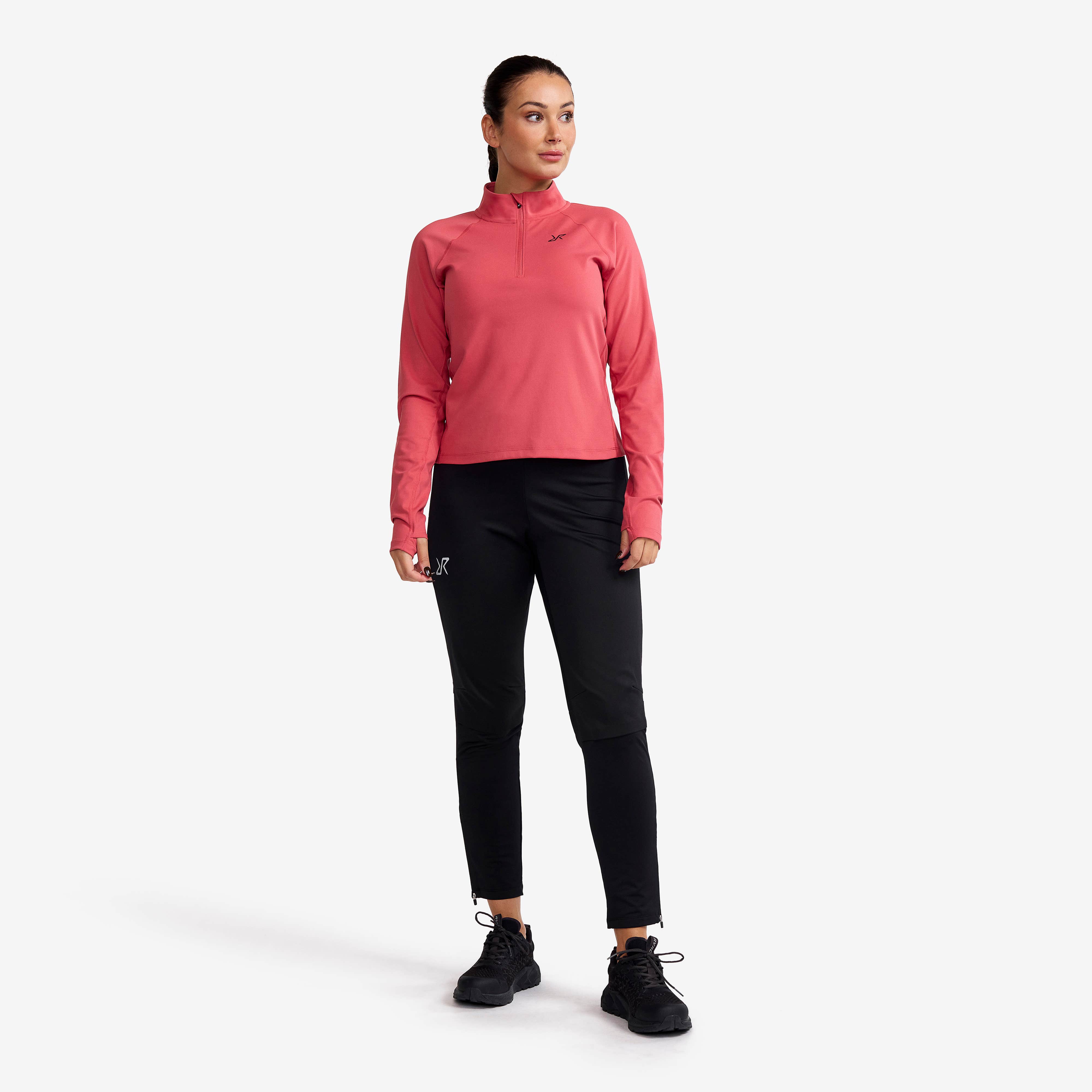 Prep Half-zip Top Dame Holly Berry