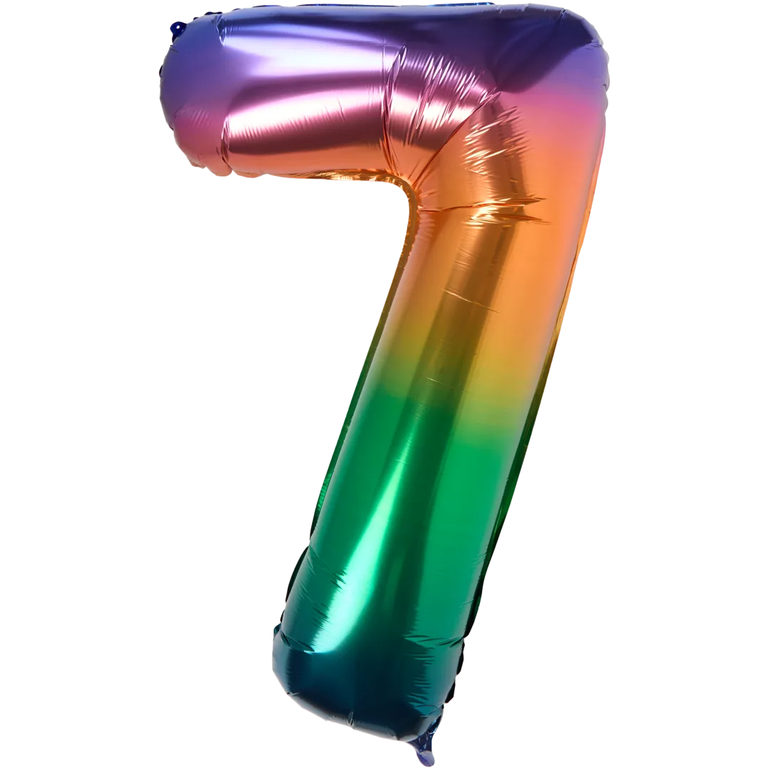 Ballon mylar chiffre