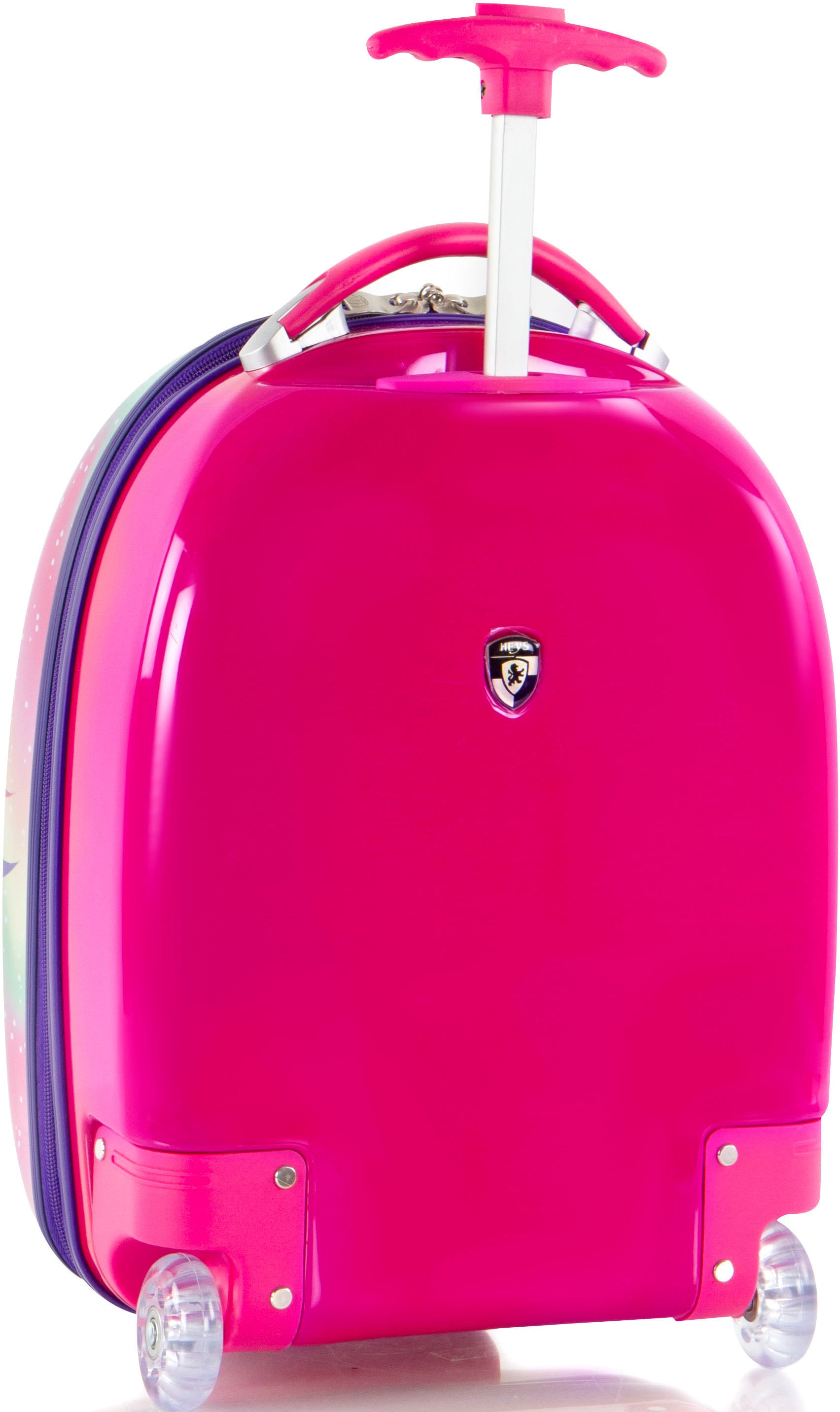 Heys Kinderkoffer »Einhorn rosa, 46 cm« 26 l 2 Rollen Heys x Joachim Llambi Kindertrolley Handgepäck-Koffer