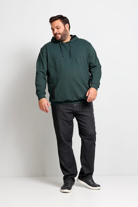 Boston Park Hoodie, Bauchfit, Kapuze, bis 80/82