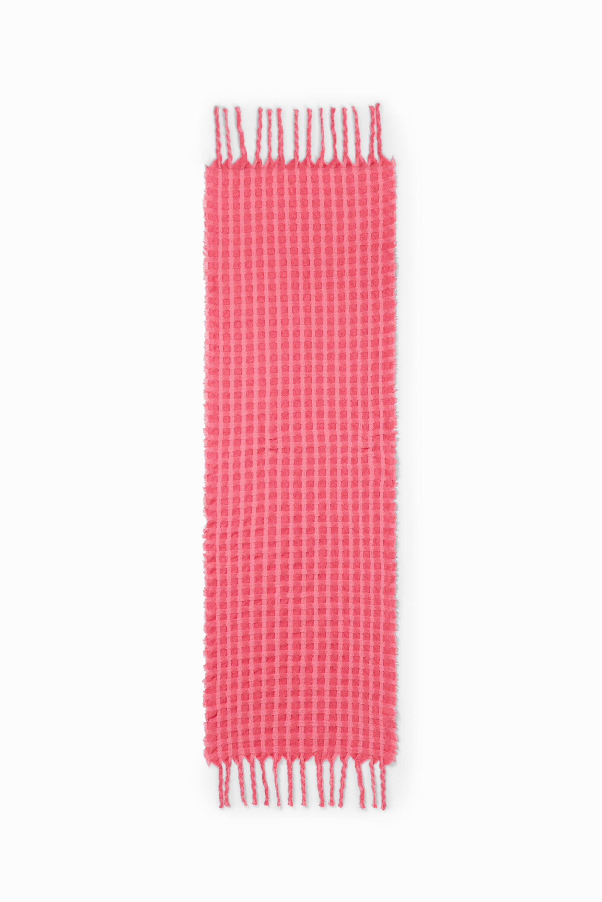 Foulard rectangulaire carreaux