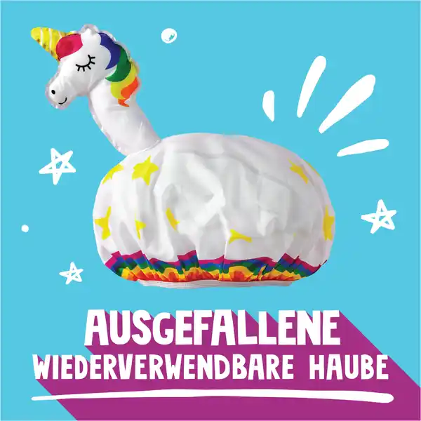 Unicorn Hair Mask + Cap