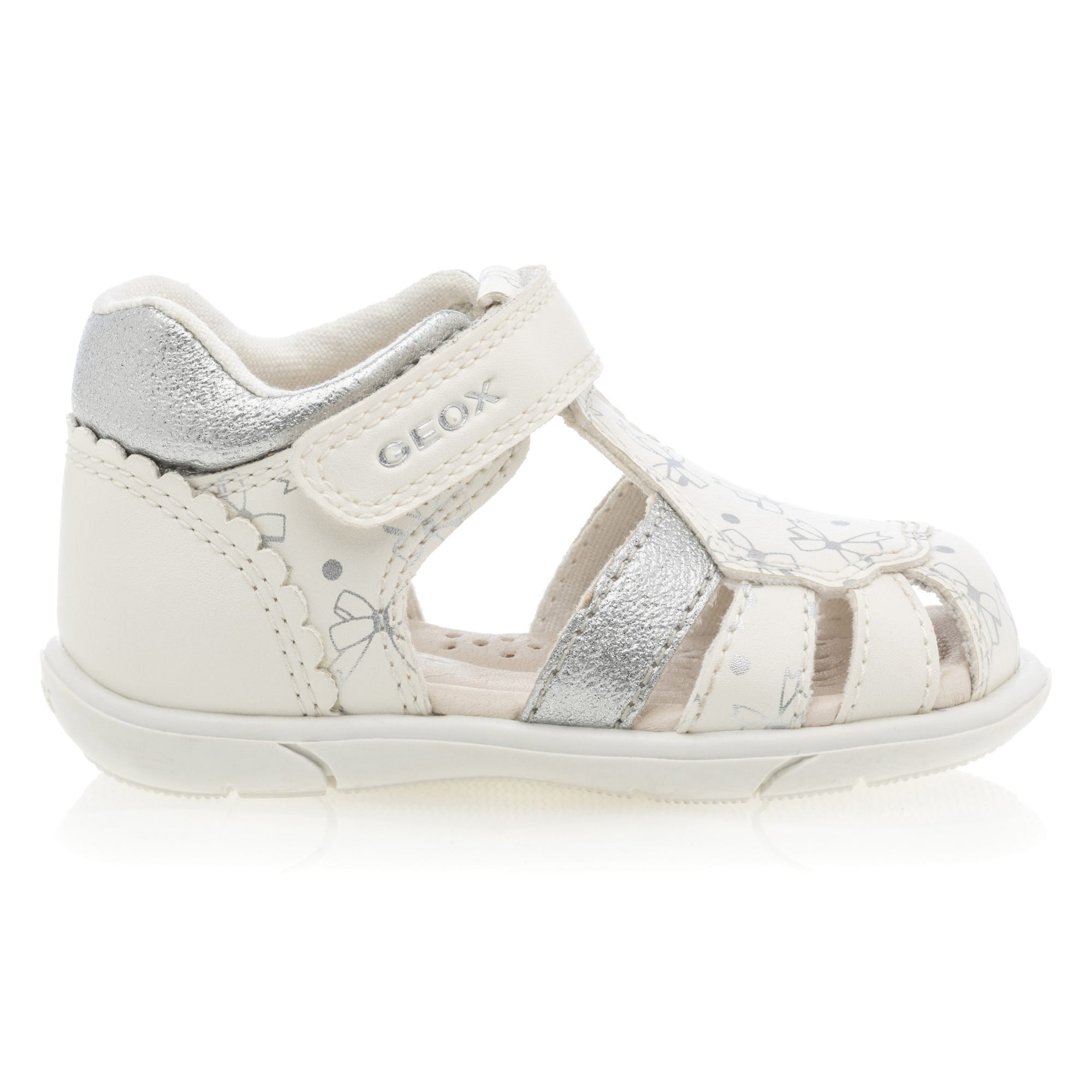 Nu-pieds Bébé fille blanc