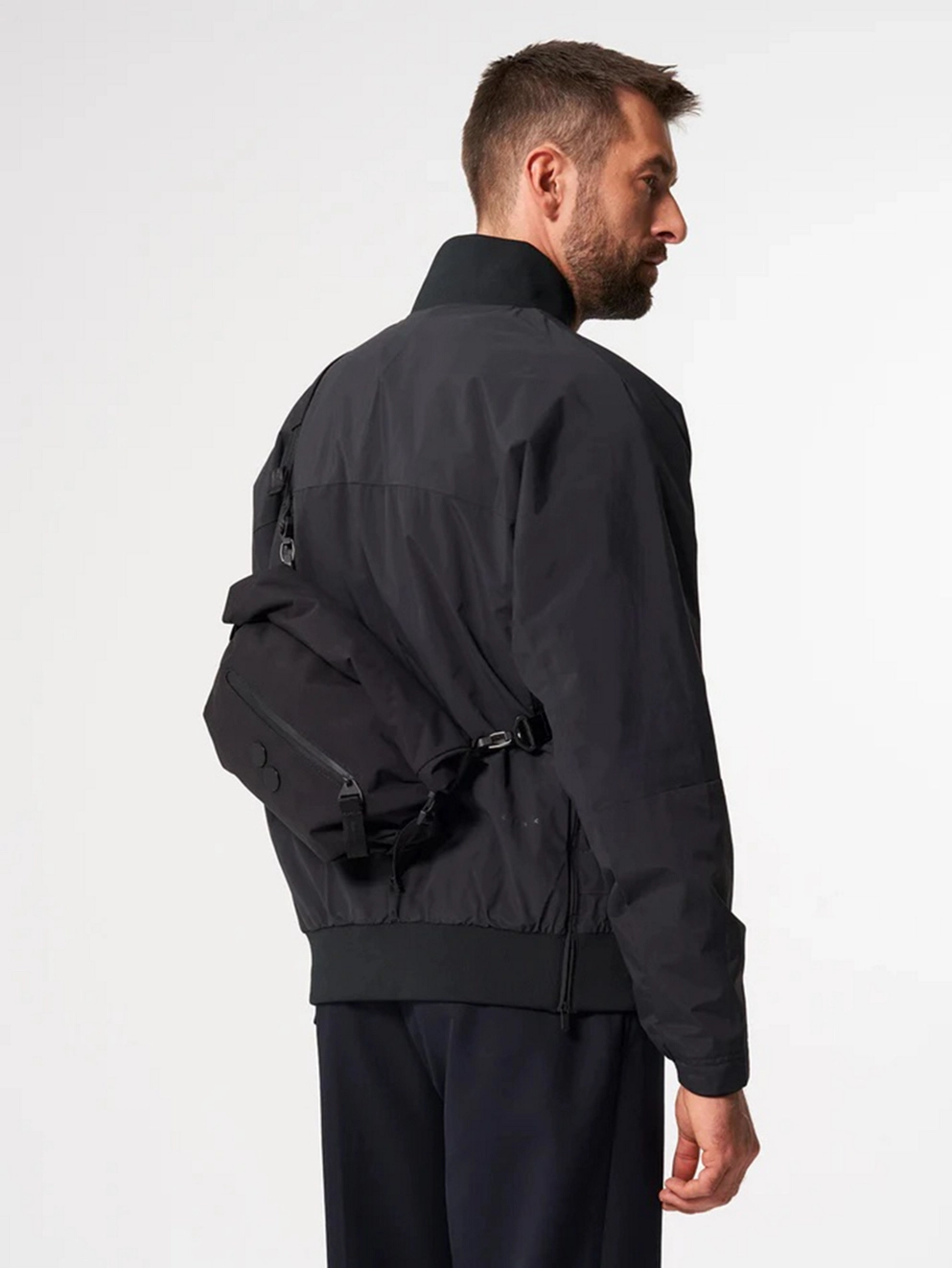pinqponq Aksel Bag solid black