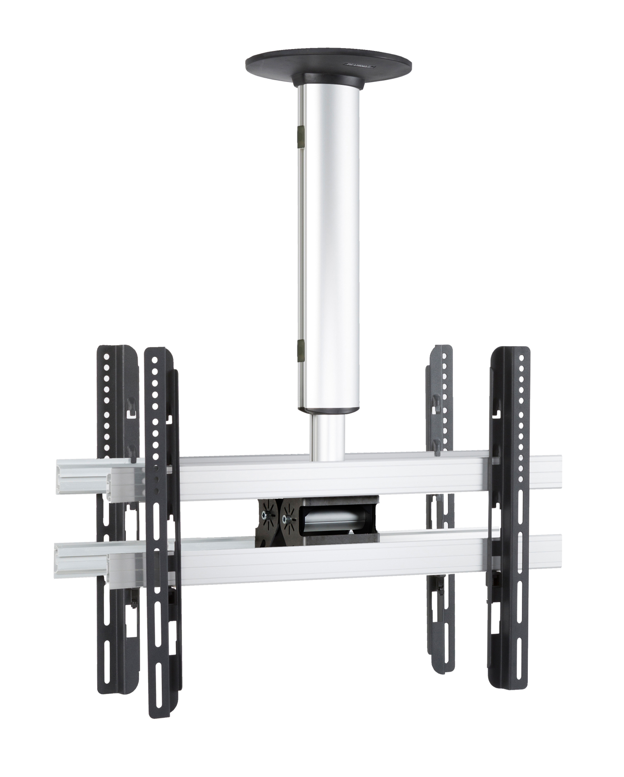 TV-Deckenhalterung CM 4 Mini Double - silber - stufenlos höhenverstellbar
