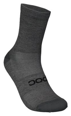 Chaussettes Mérinos Poc Zephyr Gris