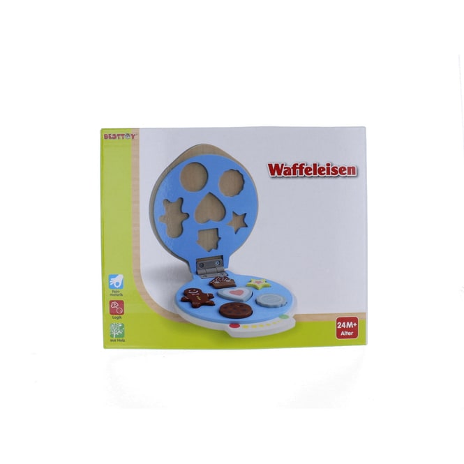 Waffeleisen aus Holz
