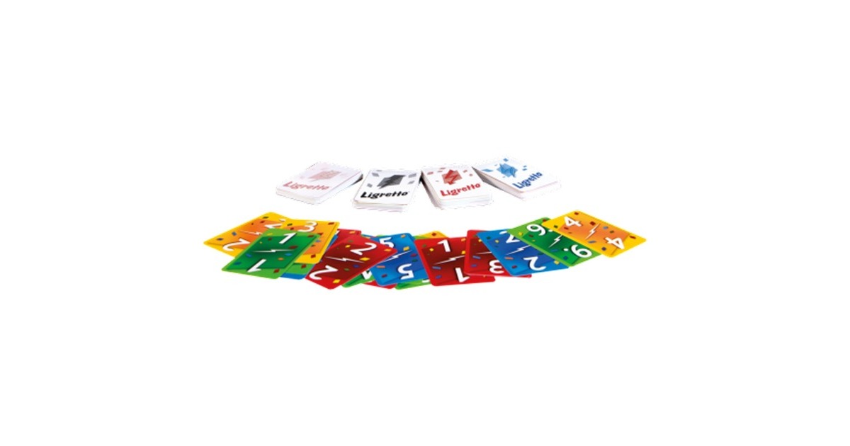 999 GamesLigretto rood Kaartspel  (Nederlands, 2 - 4 spelers, 10 minuten, Vanaf 8 jaar)
