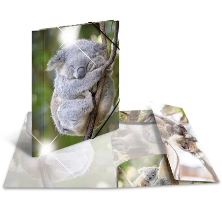 HERMA 19323 Sammelmappe Glossy Tiere A4 PP Koala