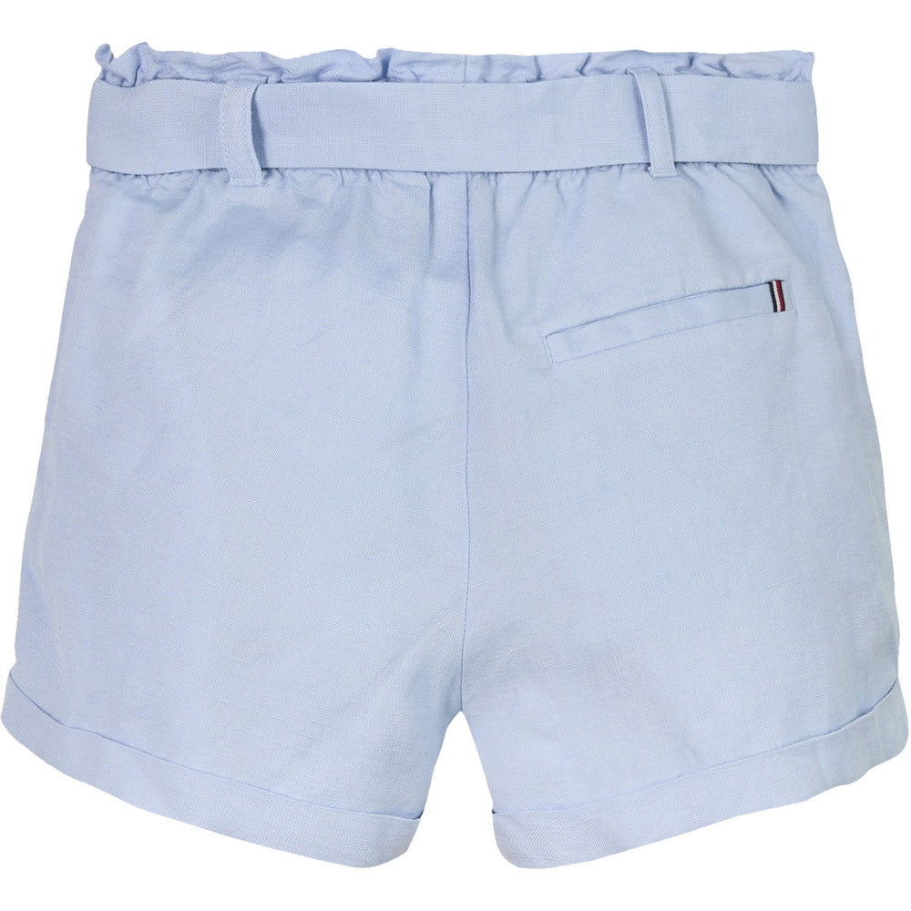 Køb Tommy Hilfiger Breezy Blue Hør Pull On Shorts