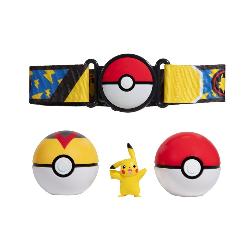 POKEMON CLIP N GO BELT SET ASS
