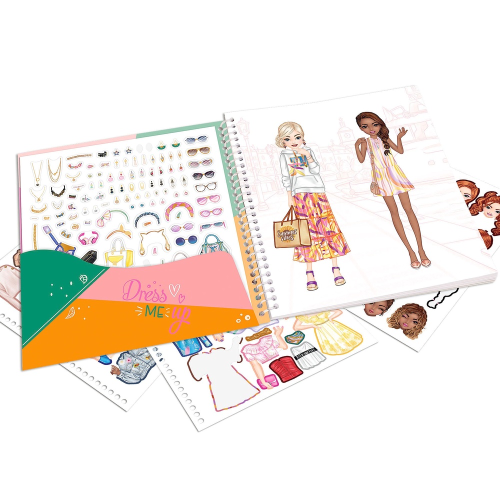 TOPModel Anzieh-Stickerbuch