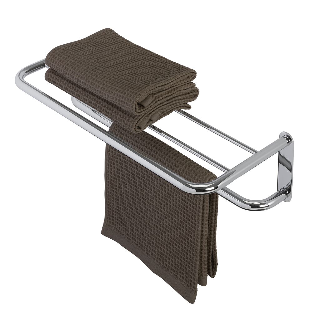Geesa Wynk handdoekrek met plateau 61,6cm chroom