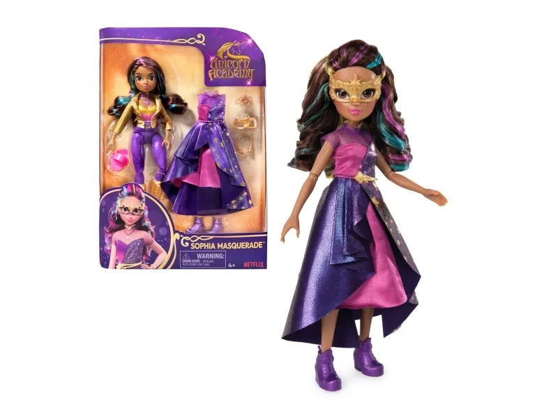 Unicorn Academy Dlx Doll Sophia Masquerade 24 cm