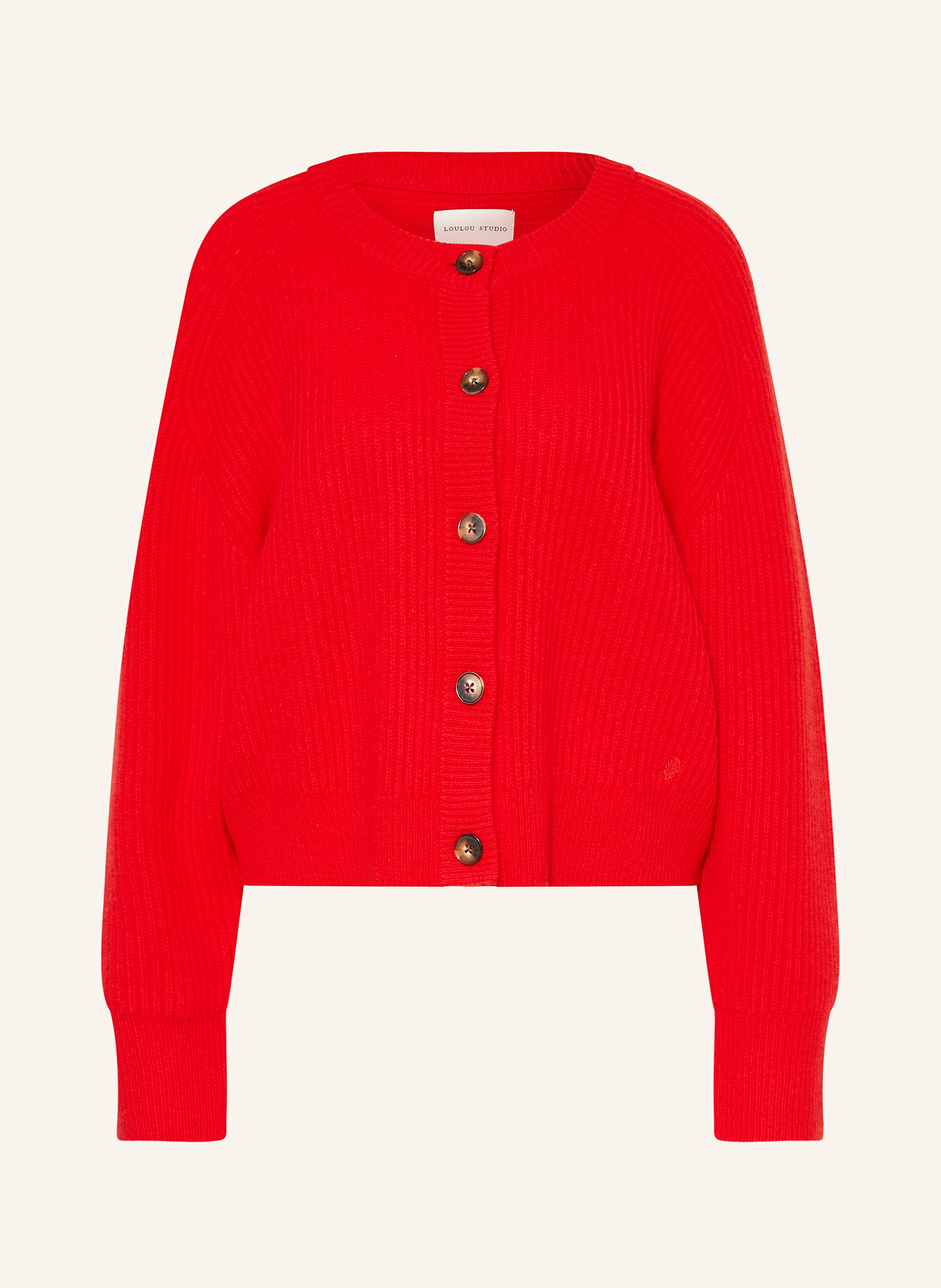 LOULOU STUDIO Strickjacke BASTIA aus Cashmere