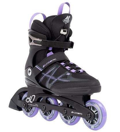 K2 Rulleskøjter - Alexis 80 Pro - Sort/Lilla