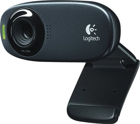 Logitech C310 HD Webcam - Sort