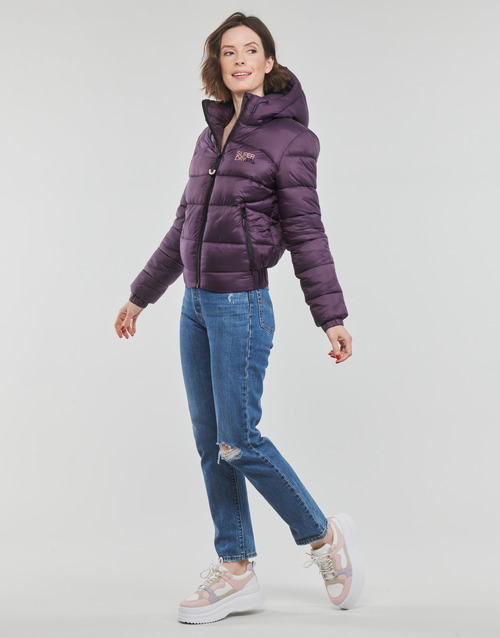 Superdry - SPORTS PUFFER BOMBER JACKET - Violet