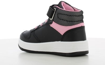 Barbie High Sneakers, Svart/Rosa