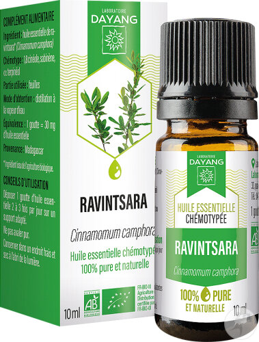 Dayang Huile Essentielle Ravintsara Bio Flacon 10ml