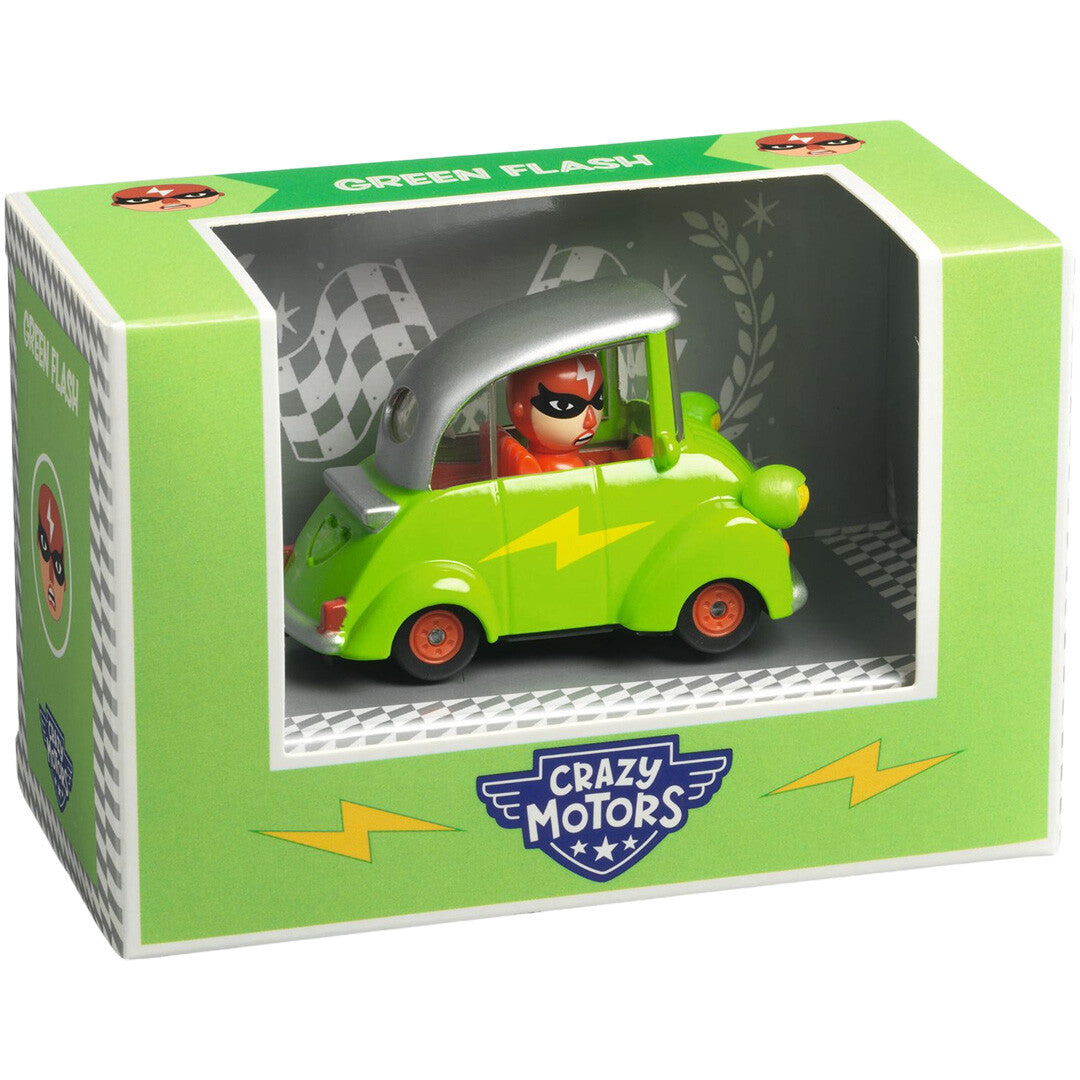 Djeco crazy motors auto - green flash