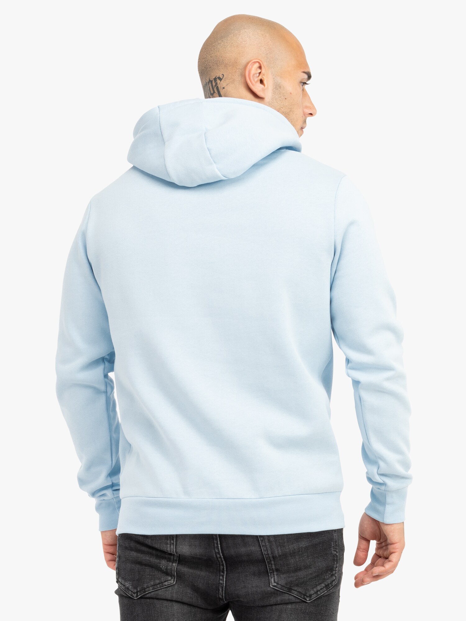 Lonsdale Herren Kapuzensweatshirt schmale Passform HOODED CLASSIC LL002