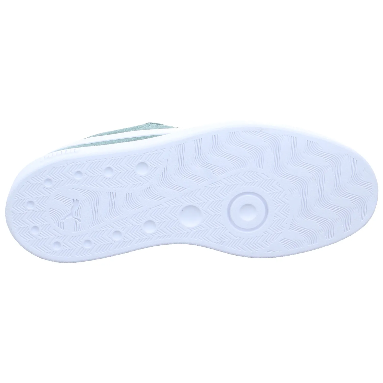 PUMA Kinder Sportschuh Grün Leder