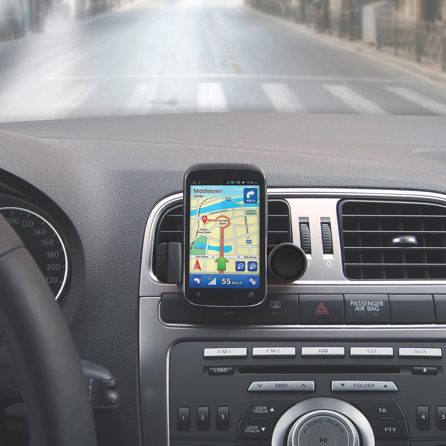 SUPPORT UNIVERSEL SMARTPHONE GRILLE D AERATION