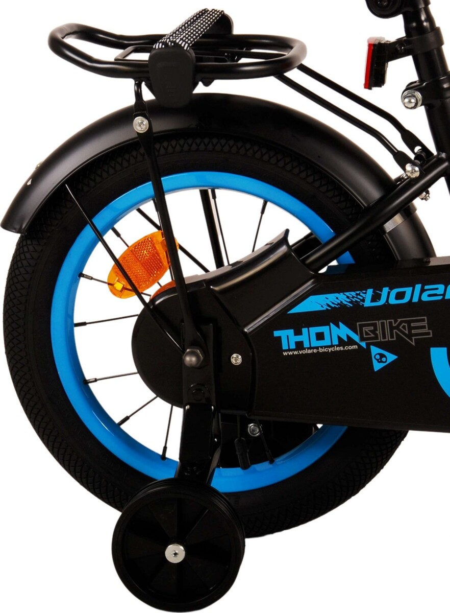 Volare - Børnecykel Med Støttehjul - 14'' - Thombike - Blå