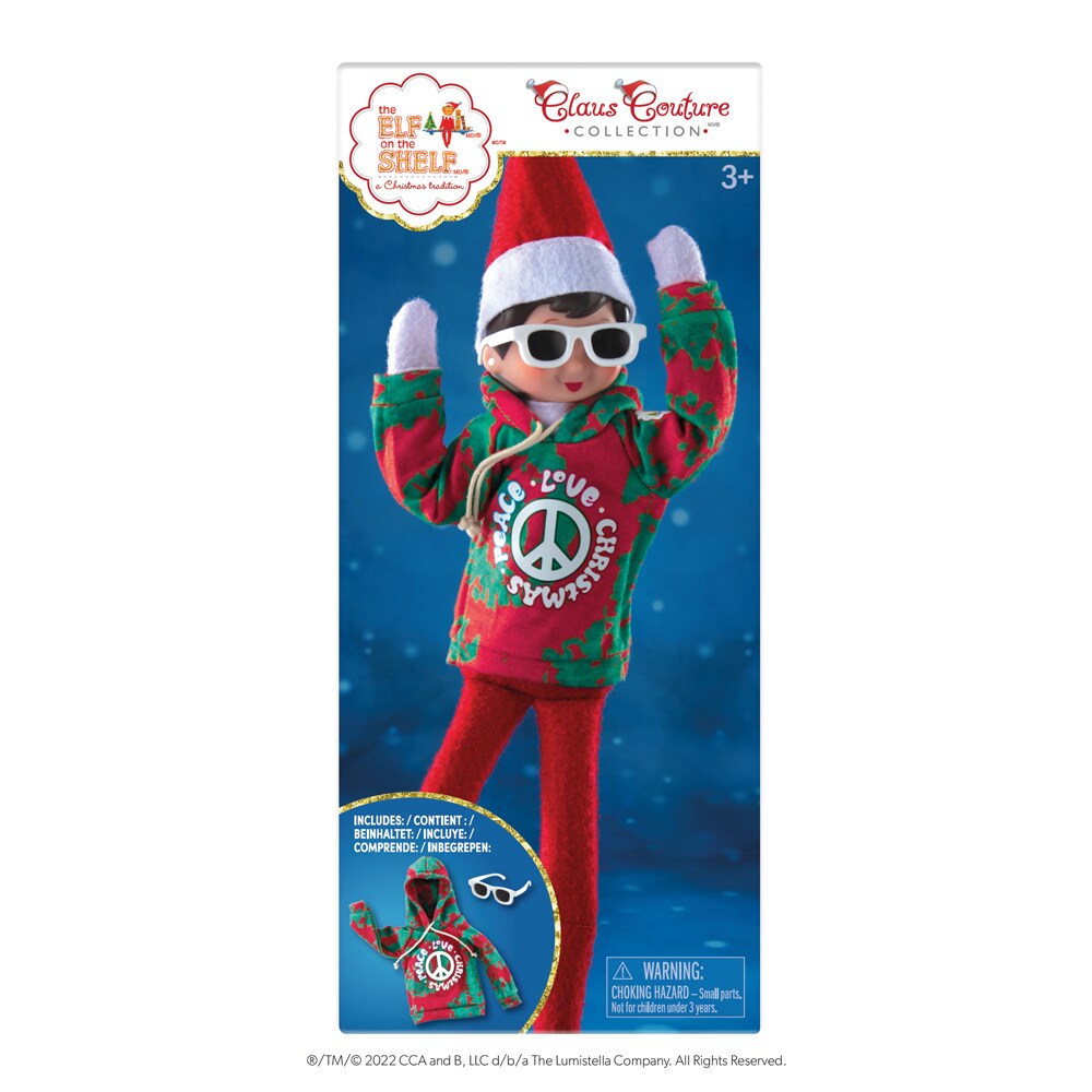 Elf on the Shelf The Elf on the Shelf® Elf Outfit - Love & Peace Hoodie
