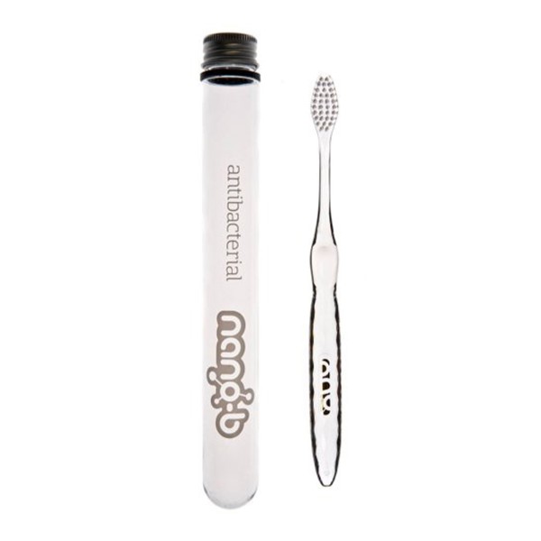 Nano-B Zahnbürste crystal/silber 1Stk.