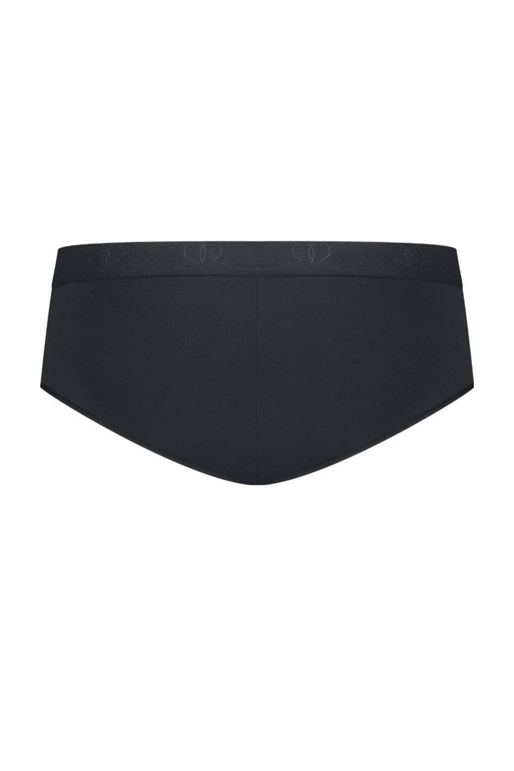 hipster menstruatieslip Medium zwart