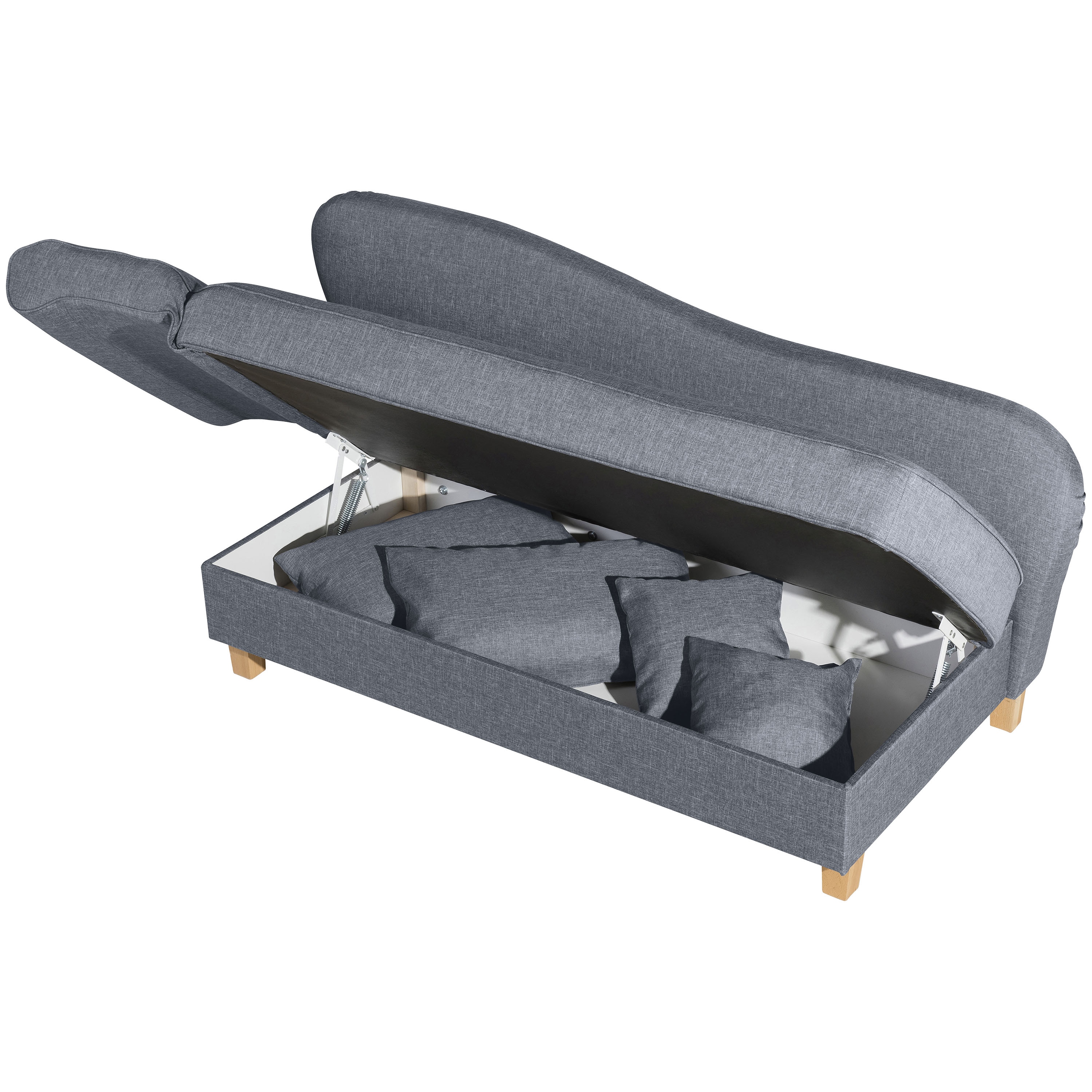 Max Winzer Selma Recamiere mit Armteil links klappbar denim
