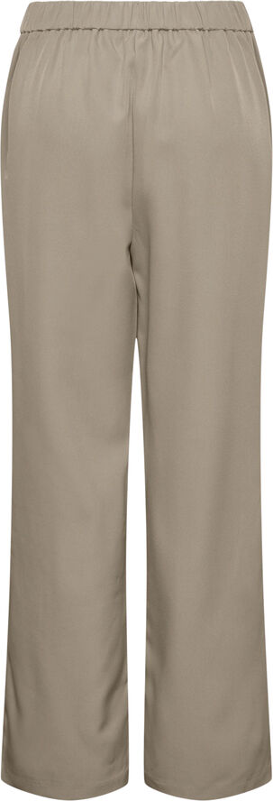 Pieces PCBOSSY HW WIDE PANTS NOOS Sølv
