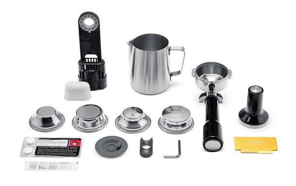 Siebträgermaschine Dual Boiler Silber<br>Espressomaschine mit zwei unabhängigen Boilern