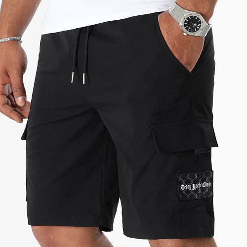 Short Cargo Black Patch 0029 Noir