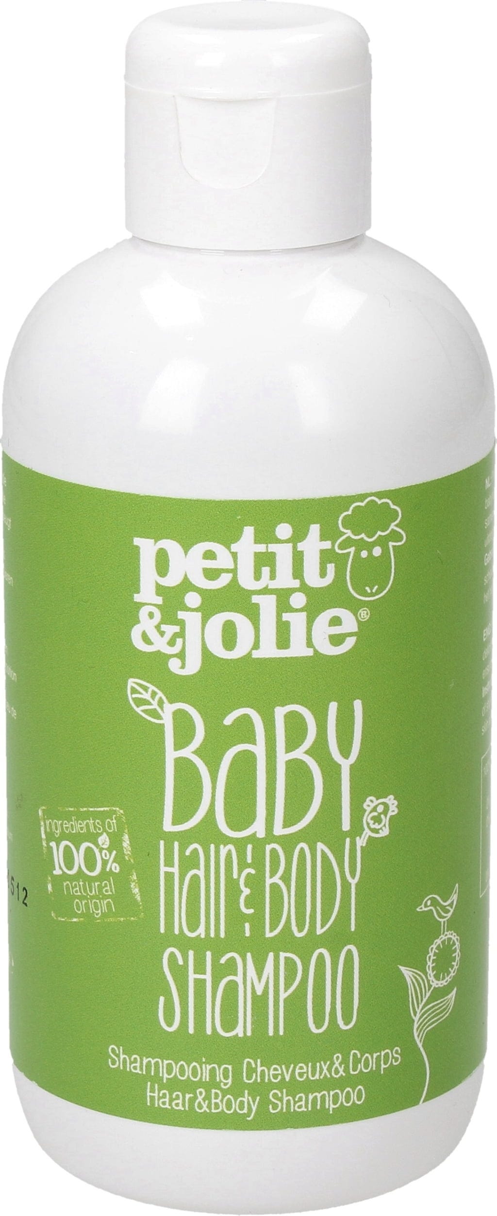 Petit & Jolie  Baby Hair & Body Shampoo, 200 ml