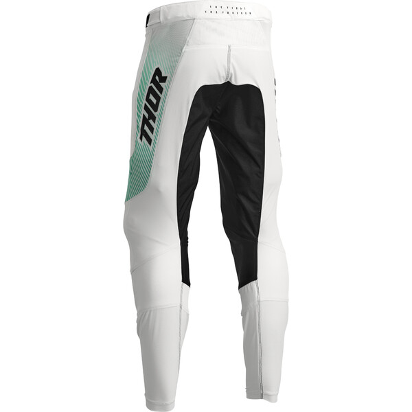 Thor Motocross - Pantalon Prime Tech Blanc / Turquoise