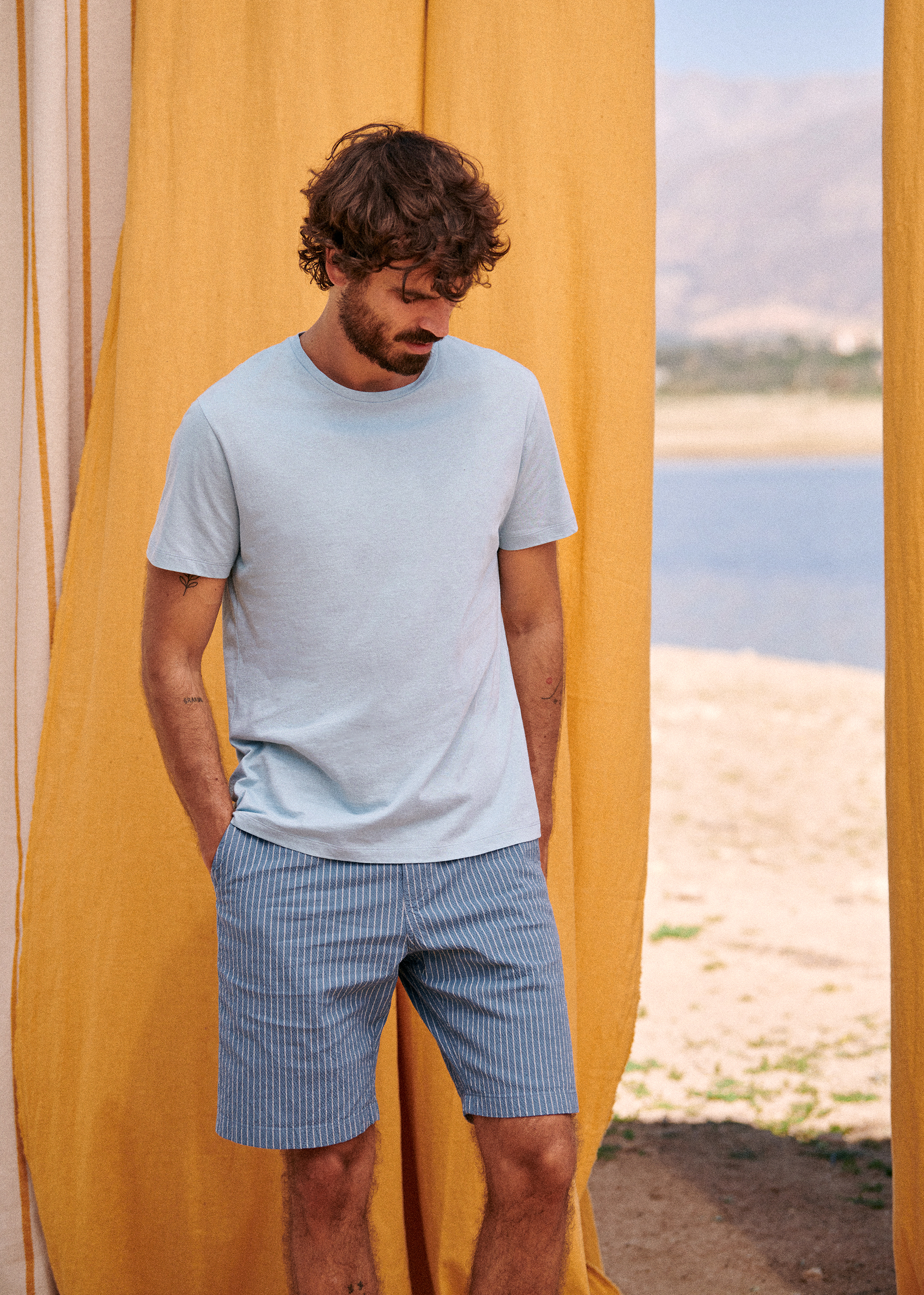 T-shirt Pace - Bleu Clair - POUR LUI 5906579