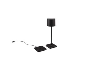 RL Akku LED Tischlampe FERNANDEZ schwarz