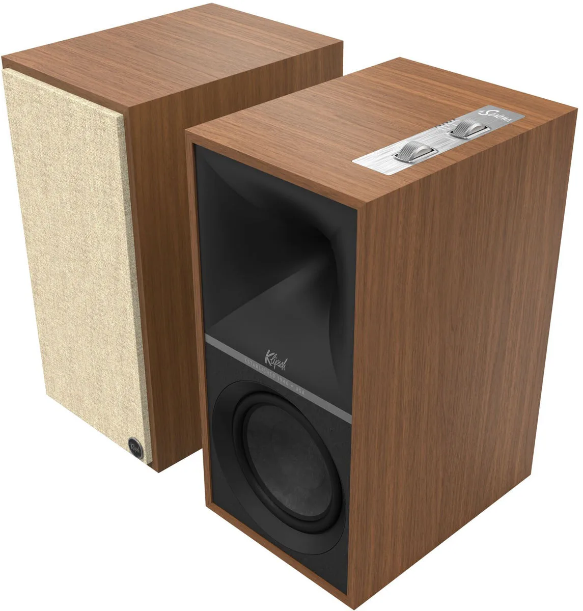 Klipsch The Sevens Noyer Enceintes sans fil hi-fi