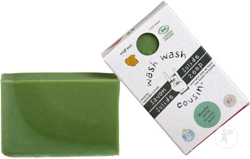 Wash Wash Cousin Savon Solide Menthe Verte 100g