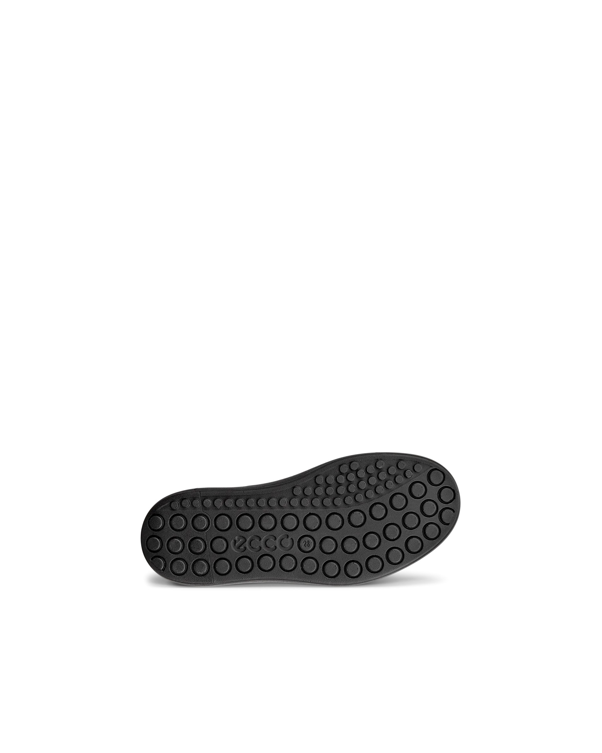 ECCO SOFT 60 K Kinder Ledersneaker Schwarz
