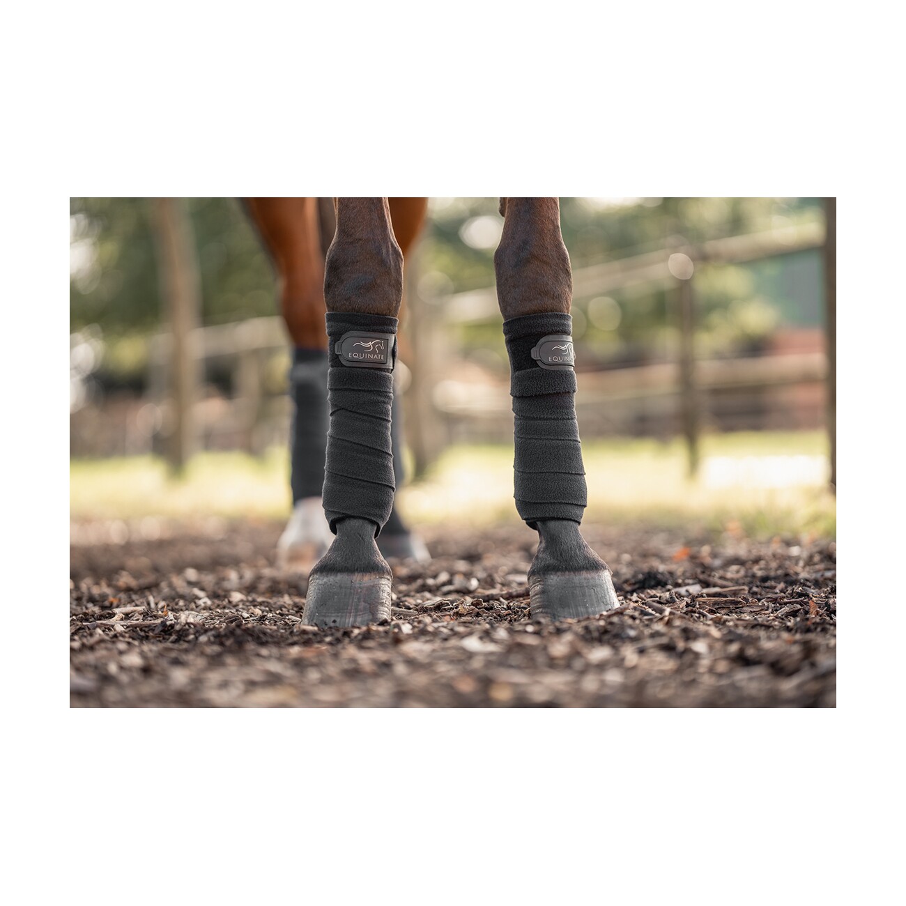 Equinate Fleecebandagen Harmony schwarz Pony